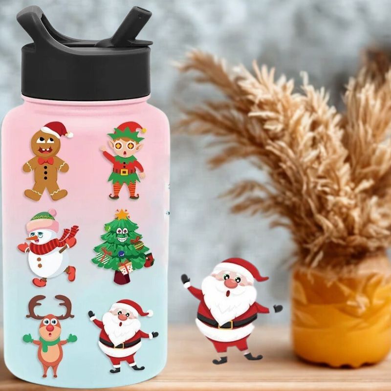bouteille decoree gommette