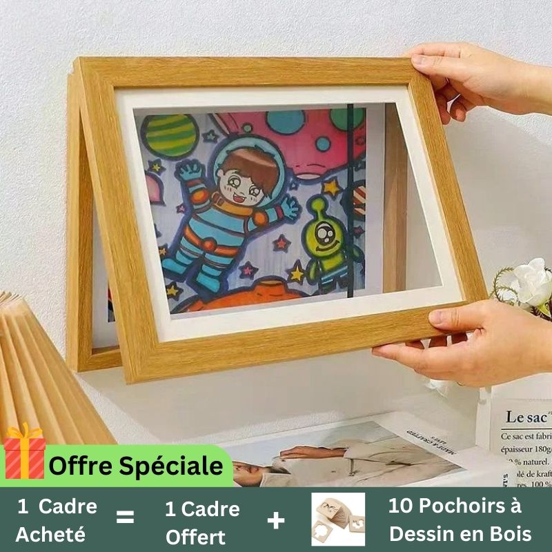 Cadre d'Art™ | Valorisez la Créativité de Votre Enfant - Joujoutterie