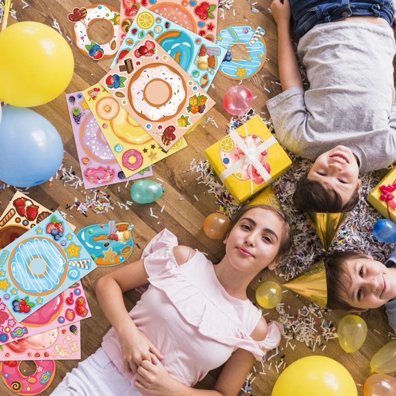 gommette donut enfants fete anniversaire