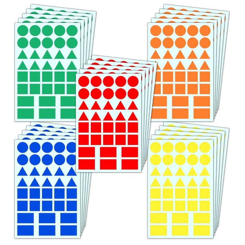 gommette enfant pack multicolore