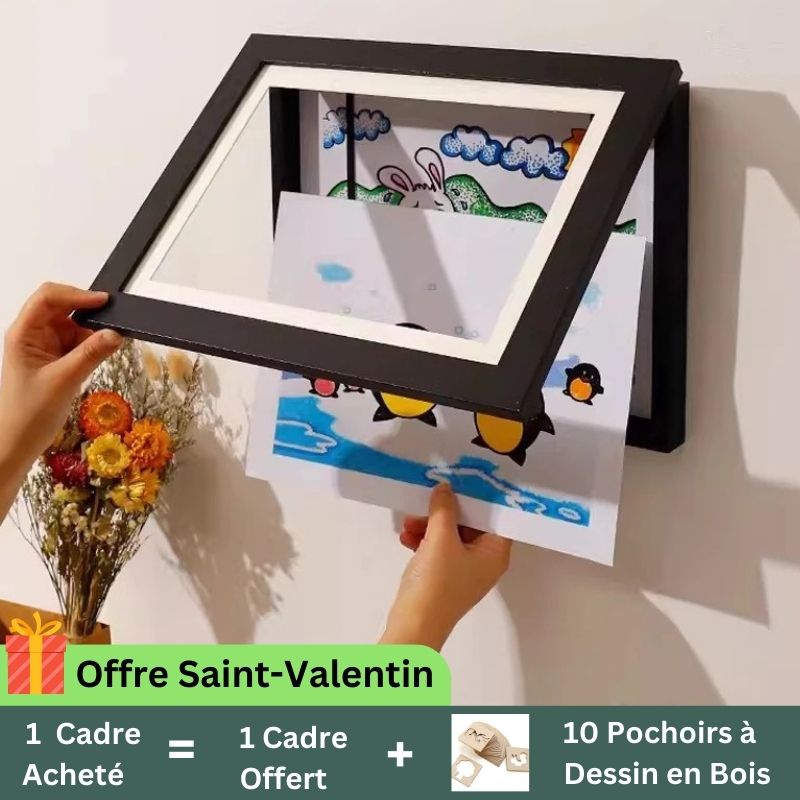 Cadre d'Art™ | Valorisez la Créativité de Votre Enfant