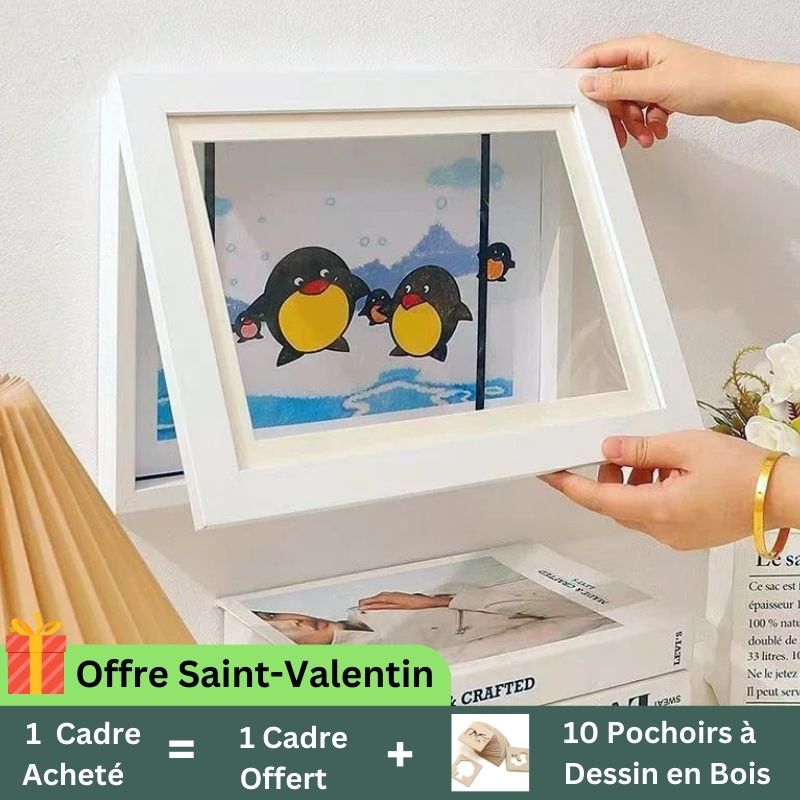 Cadre d'Art™ | Valorisez la Créativité de Votre Enfant