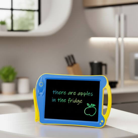 ardoises magiques message pommes cuisine