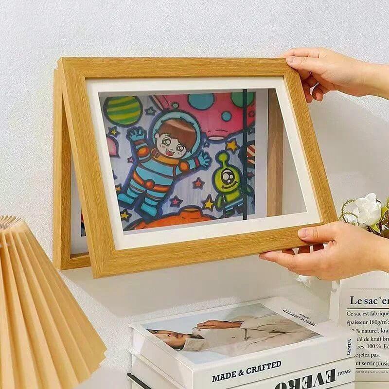 cadre dessin enfant mural