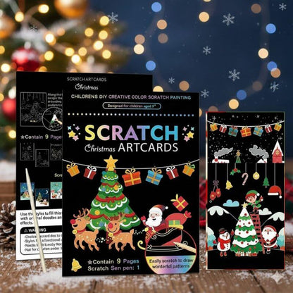 carte a gratter noel