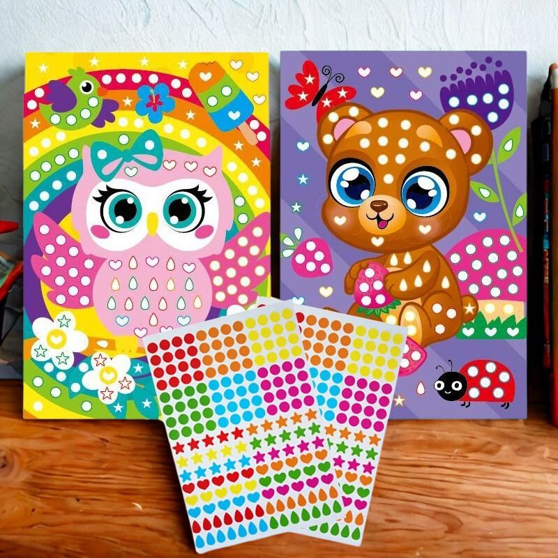 pack gomettes double kit creatif