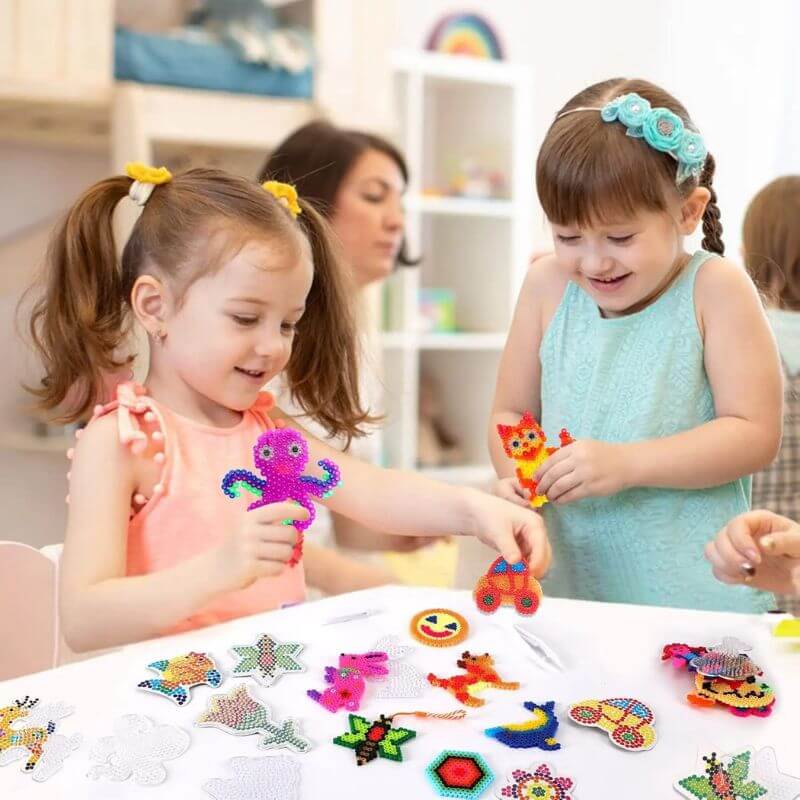 plaque perle a repasser enfant 
chambre