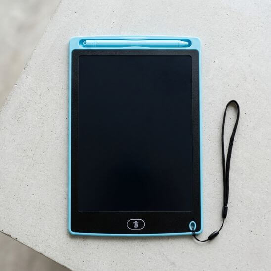 tablette dessin enfant couleur bleu jouet educatif