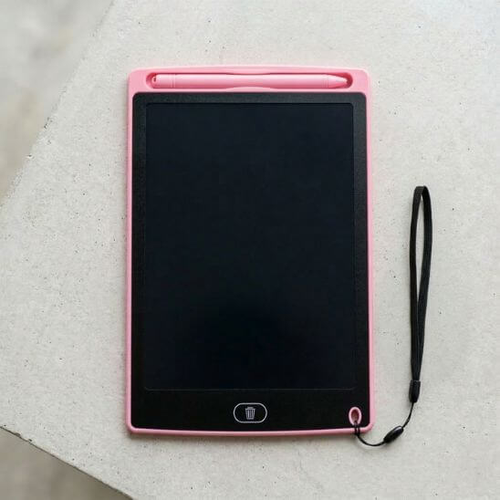 tablette dessin enfant couleur rose jouet educatif