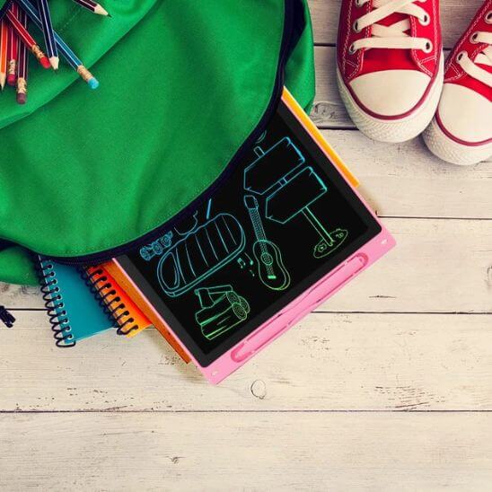 tablette dessin enfant legere sac dos facile transport