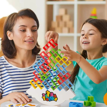 Puzzle d’équilibre en blocs de construction - Equilibro™ - Joujoutterie